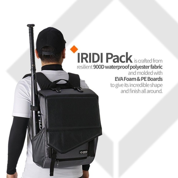 Iridi Gear Sports Bag Bat Pack Backpack Equipment - Picture 4 of 5